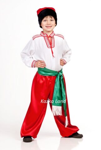 Карнавальный костюм Украинец красный